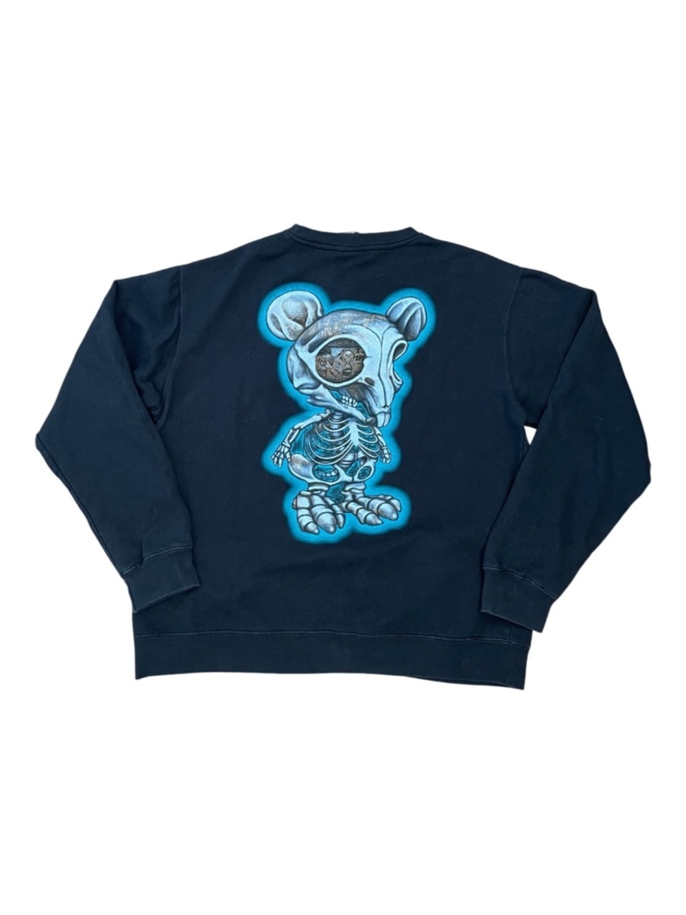 Ron English POPaganda Mouse Mask Murphy Graphic Sweatshirt